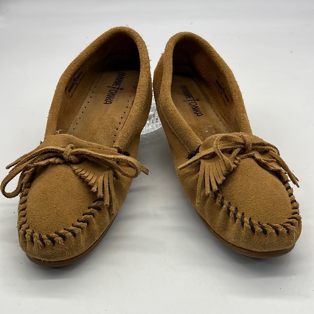 Minnetonka Moccasin Slipper with Rubber soles size 11